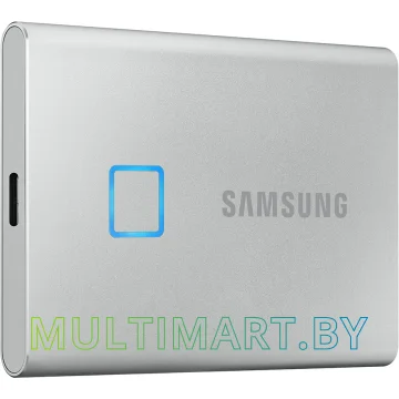 Внешний накопитель Samsung T7 Touch 1TB MU-PC1T0S/WW (серебристый)